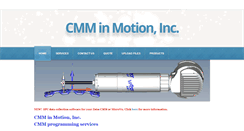 Desktop Screenshot of cmminmotion.com